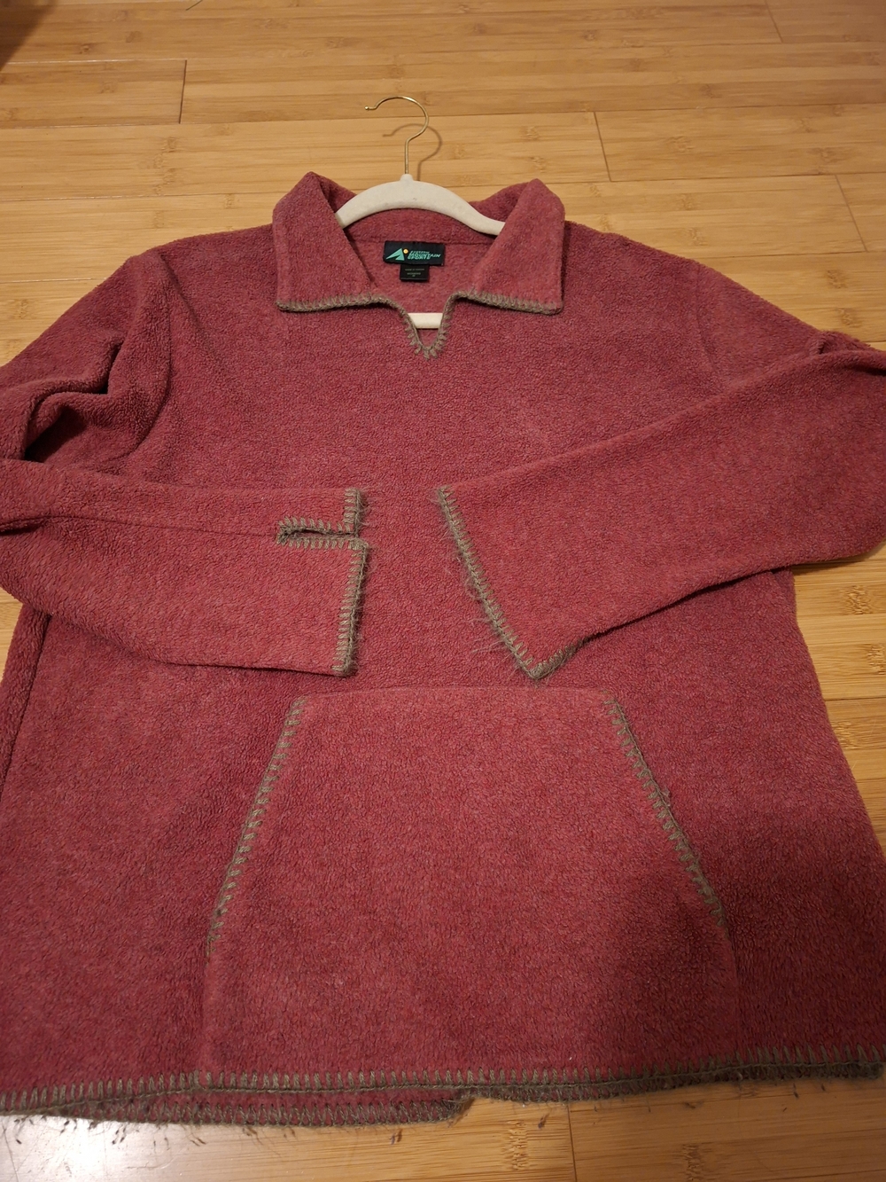Vintage EMS Eastern Mountain Sports Fleece Pullover, Size M